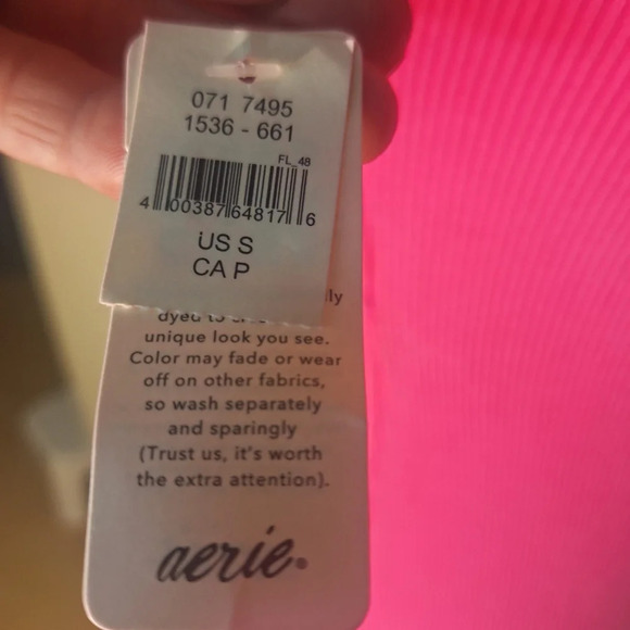 Aerie ribbed cut out  reversible mini dress SZ S 9 - Picture 7 of 13